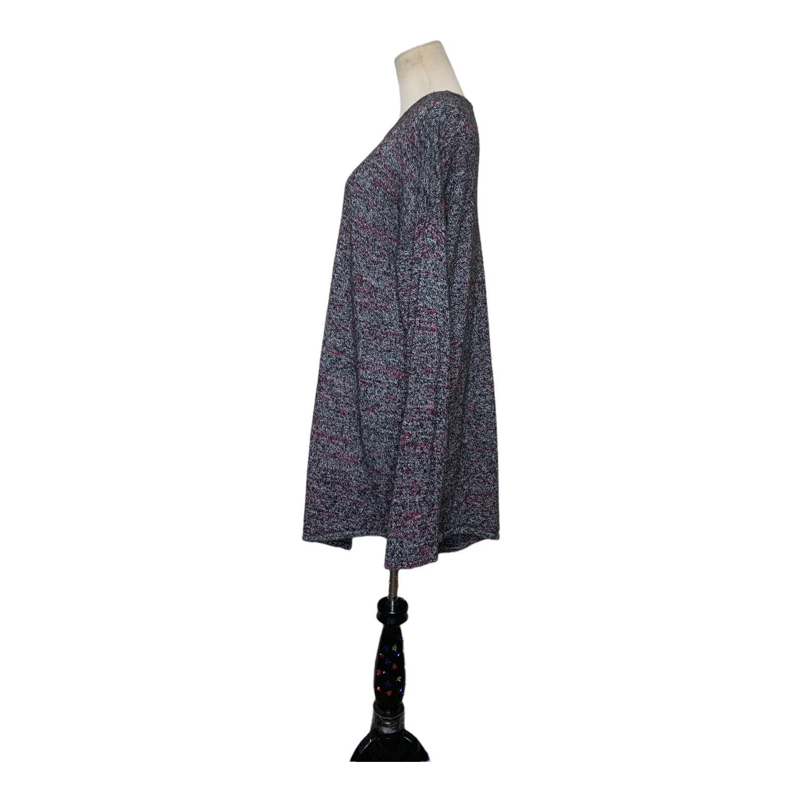 J. Jill J. Jill black asymmetrical tunic sweater size Tall Large Size L / US 10 / IT 46 - 9 Thumbnail
