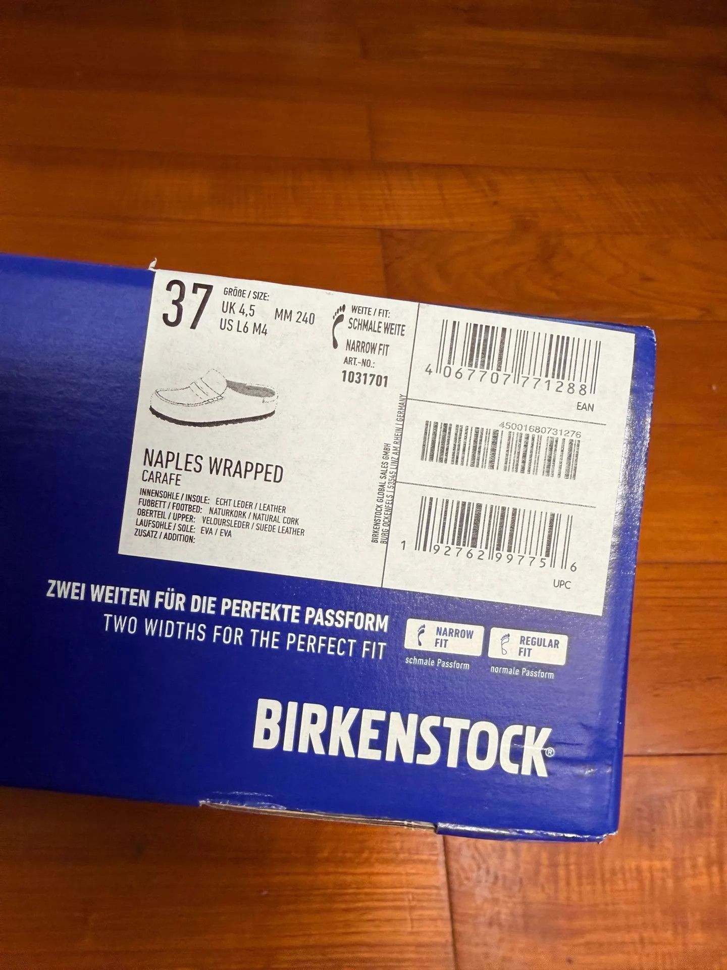 Birkenstock Birkenstock Naples Grape Brown Suede N 37 Size US 6.5 / IT 36.5 - 6 Thumbnail