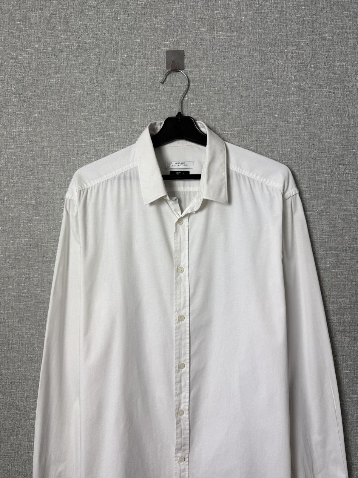Versace Versace Collection Trend Button Shirt Medusa Cuff Embroidery Size US L / EU 52-54 / 3 - 2 Thumbnail