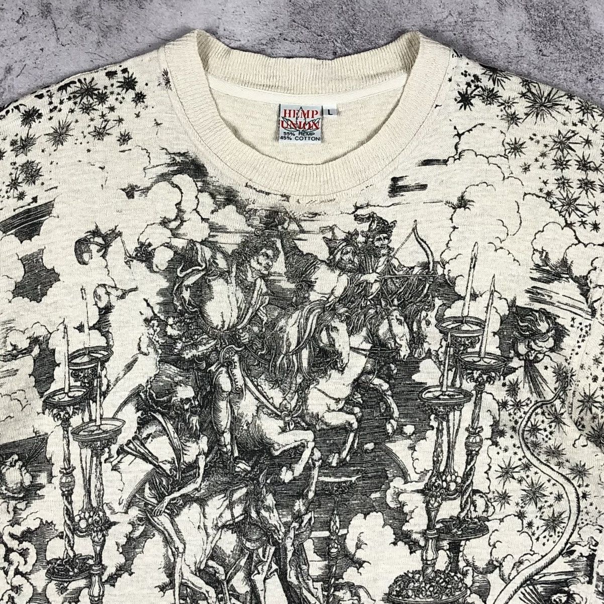 Vintage Hemp Union Apocalypse Graphic Engraving 90s Tee Size US L / EU 52-54 / 3 - 9 Thumbnail