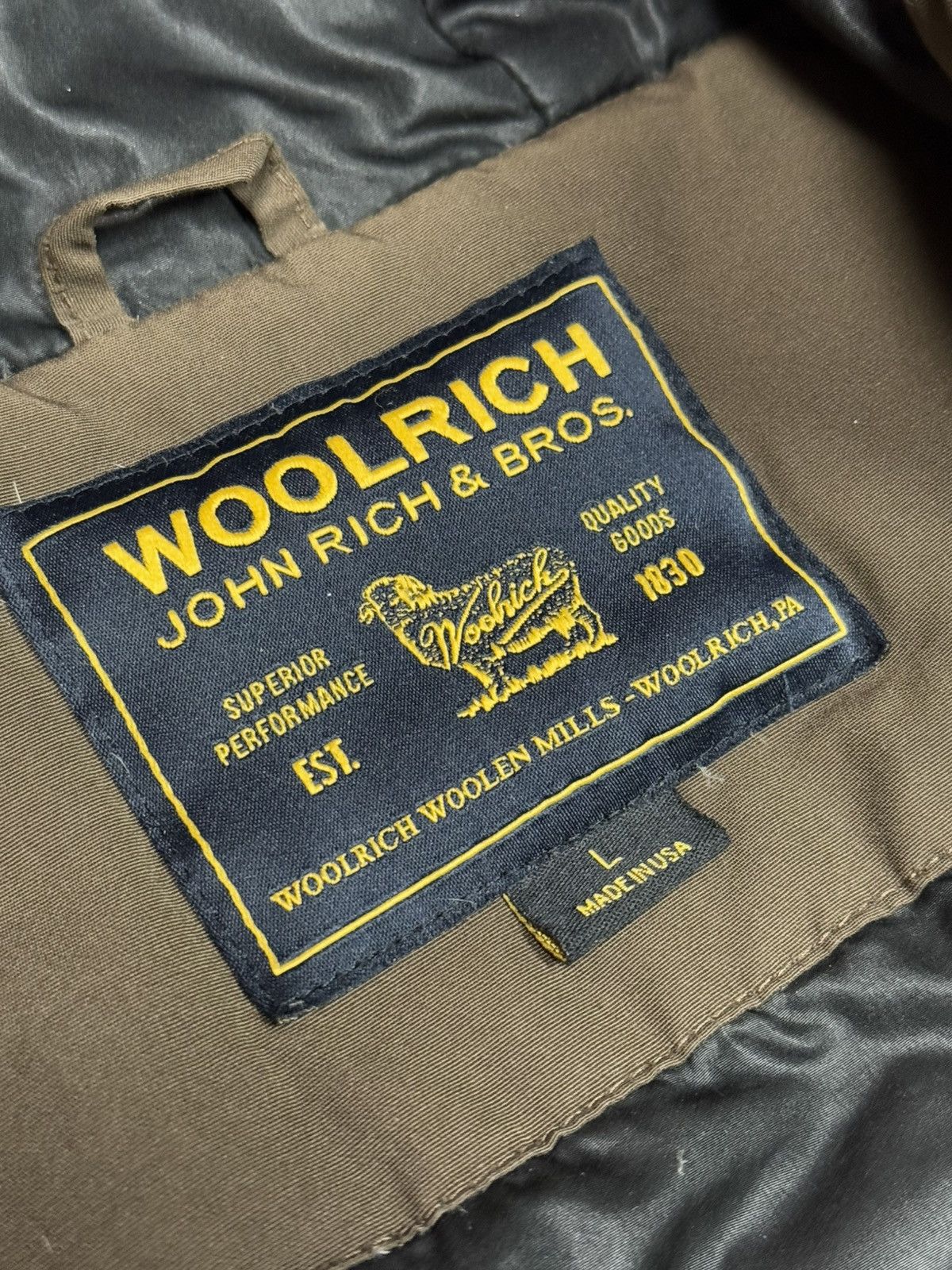 Woolrich Woolen Mills WOOLRICH JOHN RICH & BROS WOMANS DOWN JACKET PUFFER PARKA Size L / US 10 / IT 46 - 11 Thumbnail