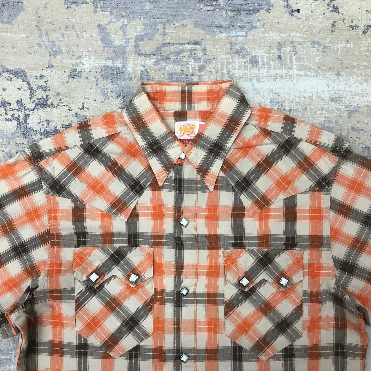 Sugar Cane T24 SUGAR CANE x TOYO ENTERPRISE FLANNEL WESTERN SHIRTS Size US L / EU 52-54 / 3 - 5 Thumbnail