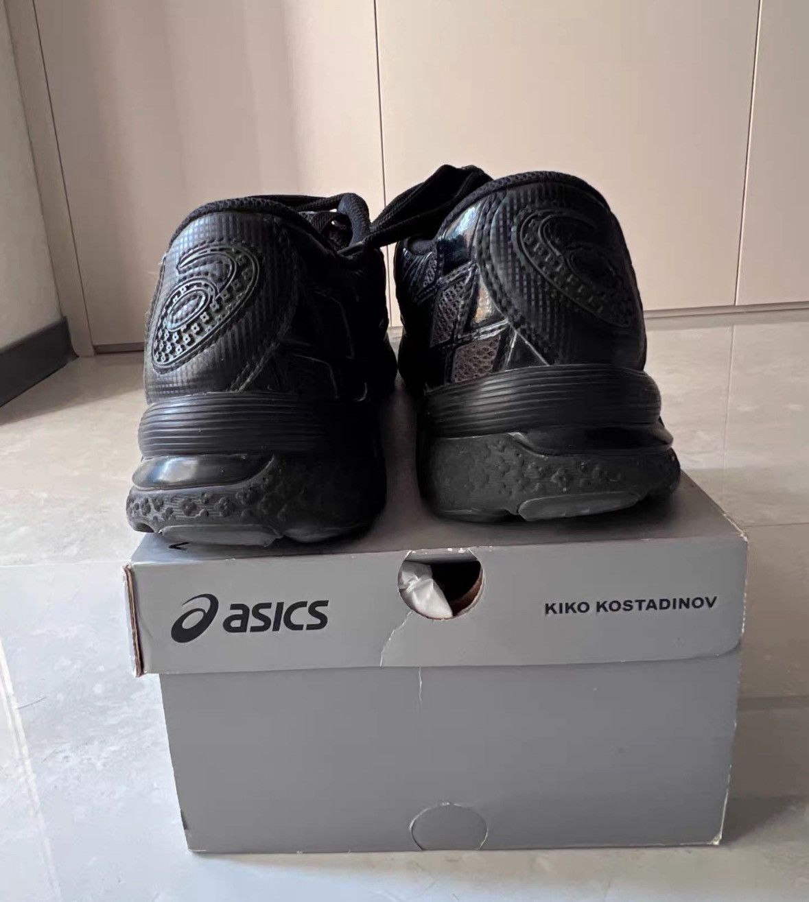 Kiko Kostadinov KIKO KOSTADINOV gel-kiril Black Diamond Pattern Sports Sho Size US 8.5 / EU 41-42 - 3 Thumbnail