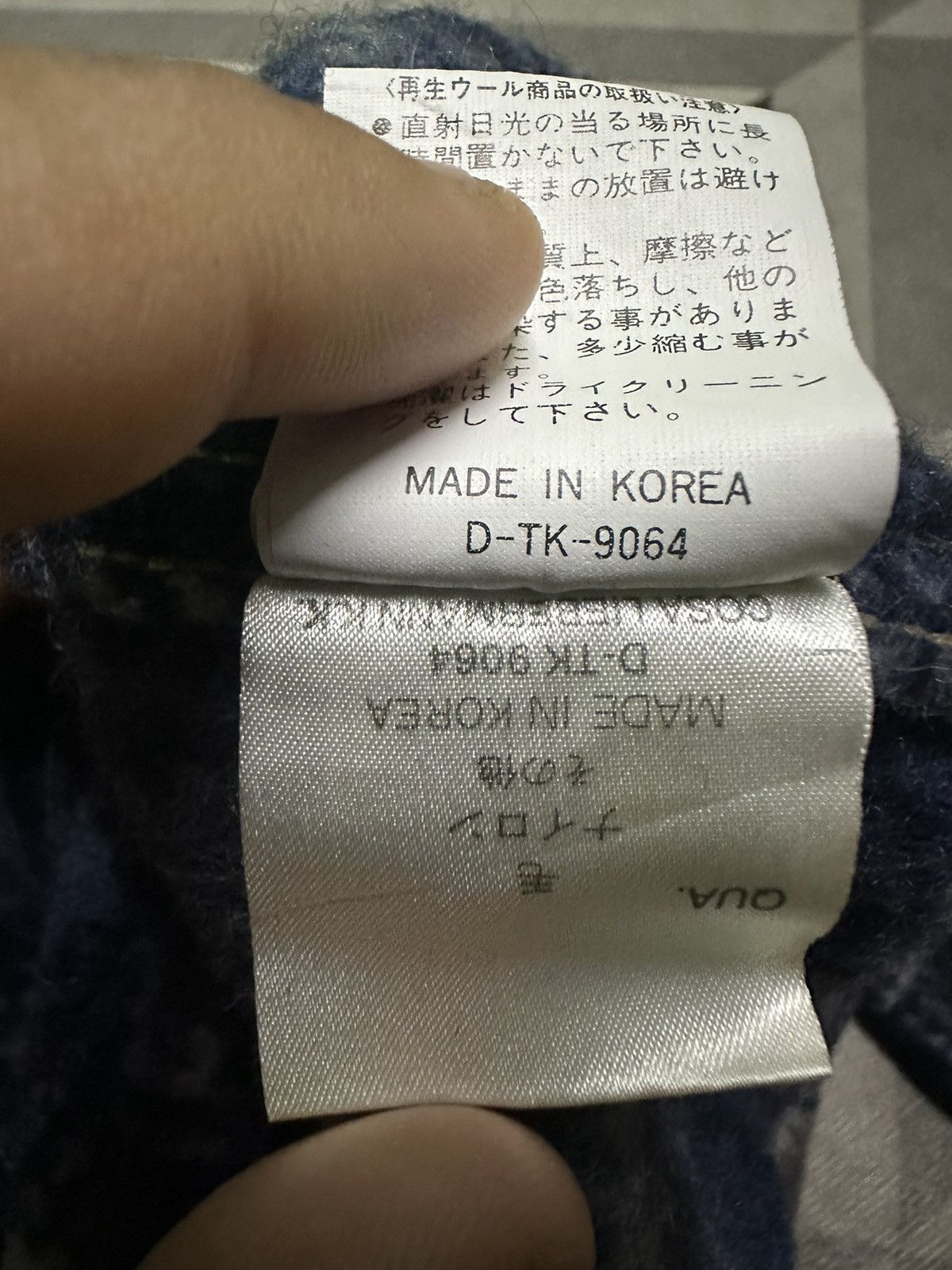 Japanese Brand Millet wool flannel Size US L / EU 52-54 / 3 - 9 Thumbnail