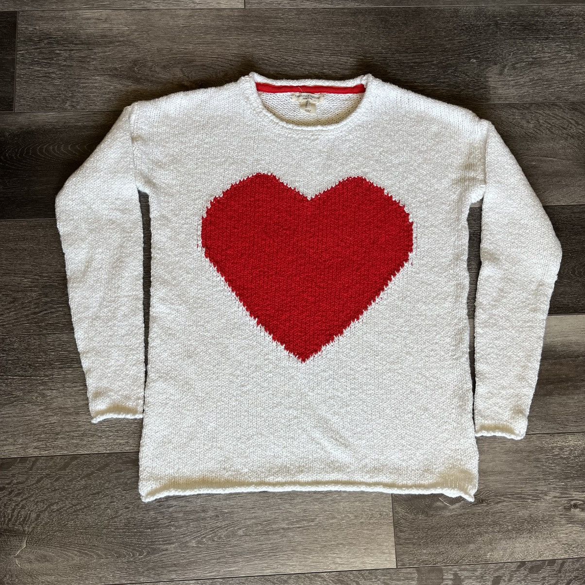 Christian Siriano Vintage Christian Siriano New York Heart Logo Knit Sweater Size S / US 4 / IT 40 - 1 Thumbnail