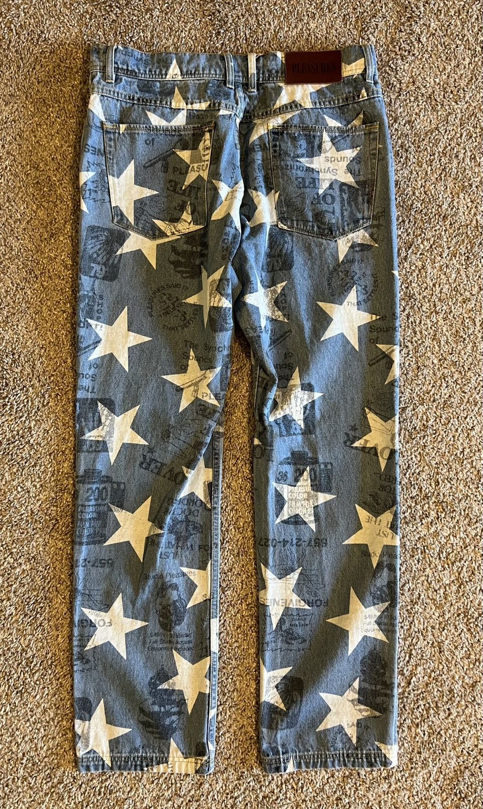 Pleasures Pleasures Poppy Denim Pant Size US 34 / EU 50 - 3 Thumbnail