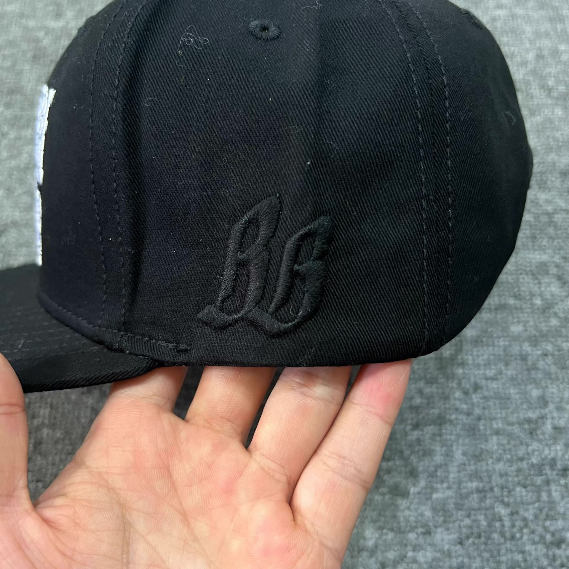 Billionaire Boys Club BBC Classic Embroidered Logo Flat Brim Baseball Cap Q7 Size ONE SIZE - 7 Thumbnail