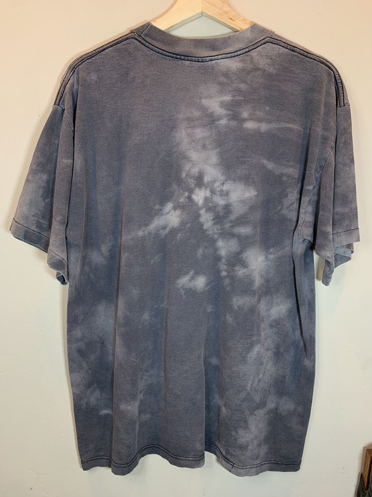 Vintage *RARE* Vintage 80’s Pray Hard Bible Jesus Christ Faded Shirt Size US L / EU 52-54 / 3 - 3 Thumbnail