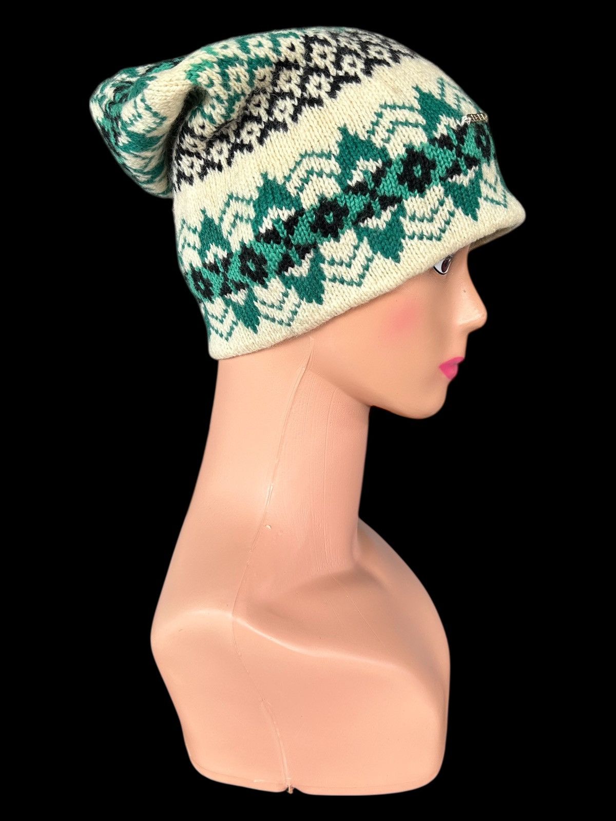 Japanese Brand × Kapital × Vintage Crochet Knitt Wool Beanie Hats Size ONE SIZE - 1 Thumbnail