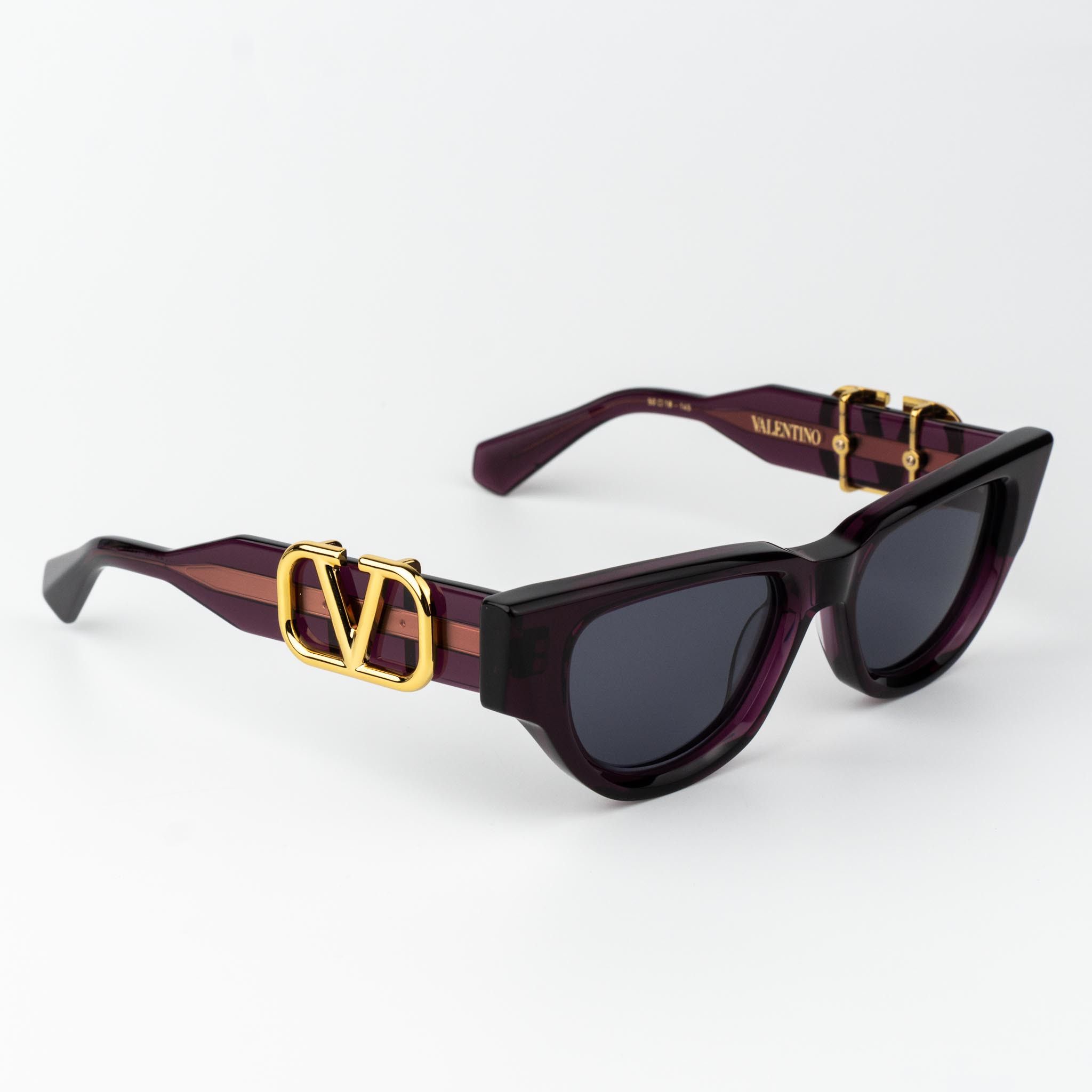 Valentino Valentino Women Sunglasses Cat Eye V - DUE VLS-103D-50 Size ONE SIZE - 5 Thumbnail