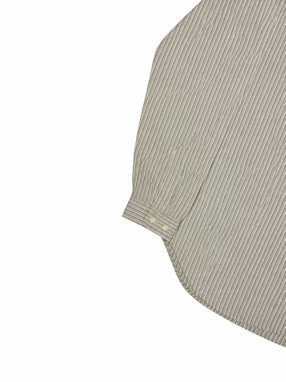 Emporio Armani Emporio Armani Double Pocket Vintage Striped Shirt Size US L / EU 52-54 / 3 - 4 Thumbnail