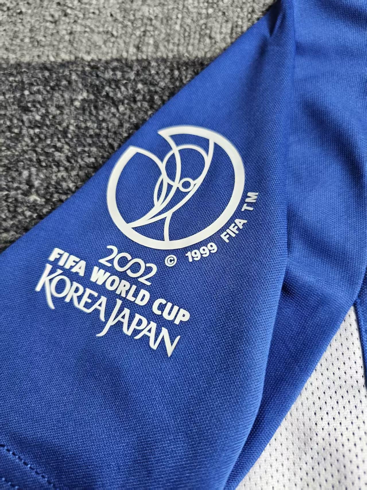 Other Brazil 2002 #11 Ronaldinho Jersey Blue Size US XXL / EU 58 / 5 - 3 Thumbnail