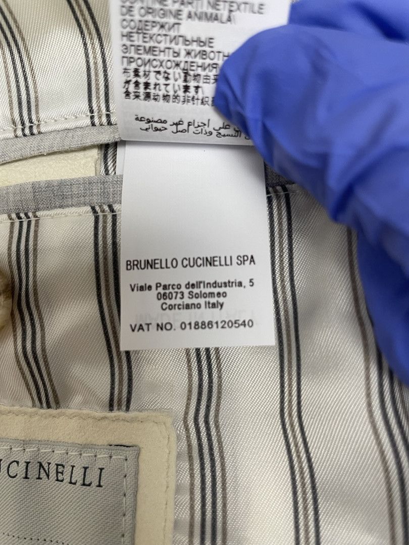 Brunello Cucinelli BRUNELLO CUCINELLI Mens Buttoned Straight Hem Jacket Size US M / EU 48-50 / 2 - 15 Thumbnail