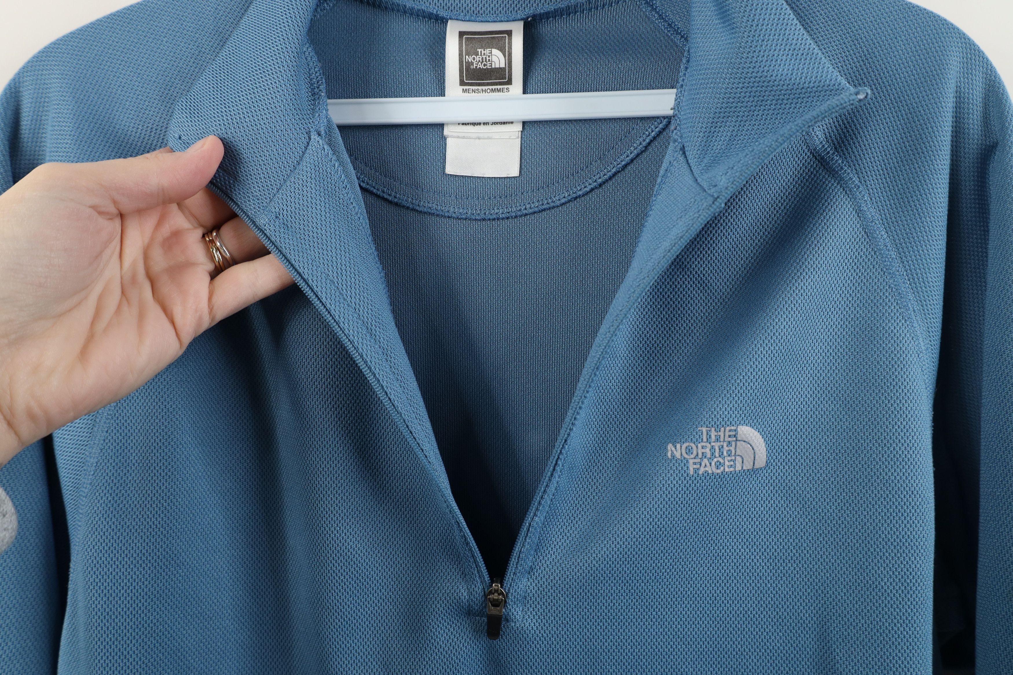 The North Face Vintage The North Face Thermal Knit Half Zip Pullover Jacket Size US S / EU 44-46 / 1 - 7 Thumbnail