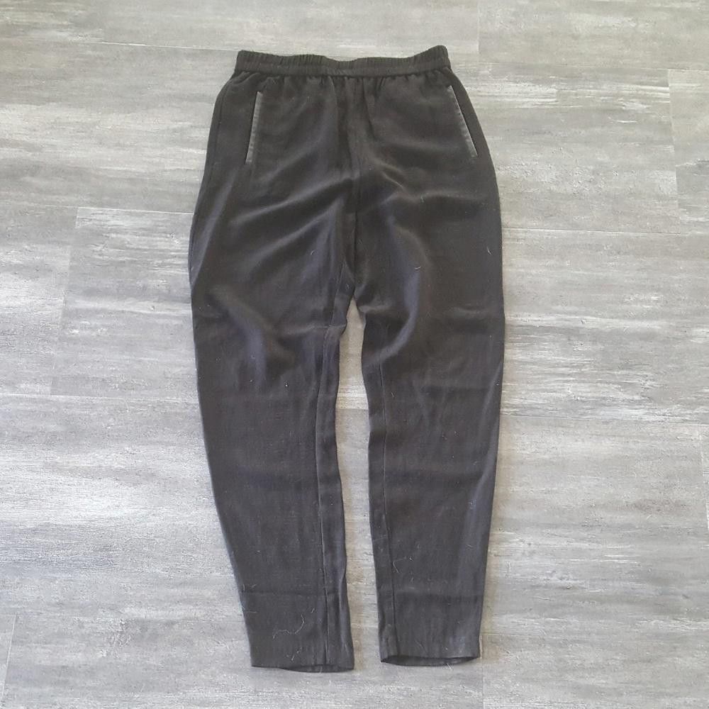 Forever 21 Black High Waisted Business Pant Size 28" / US 6 / IT 42 - 1 Thumbnail