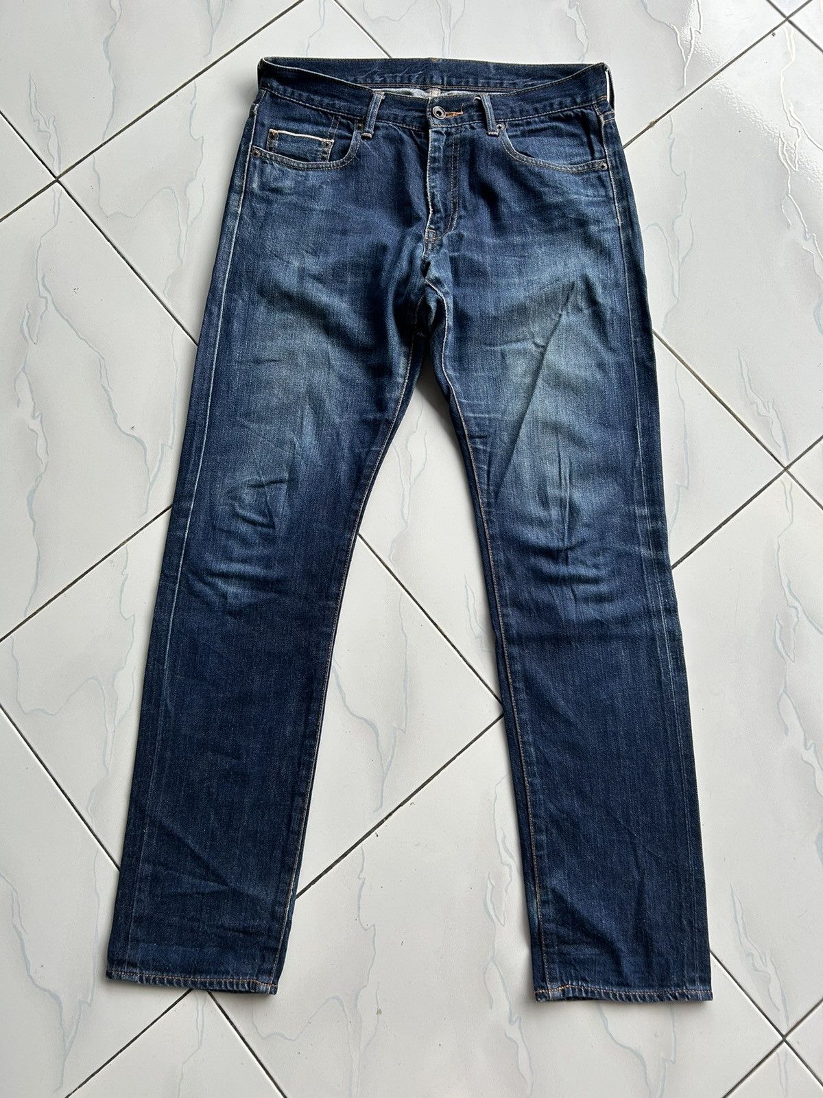 Japanese Brand Dessin Untitled Selvedge distressed denim Size US 32 / EU 48 - 4 Thumbnail