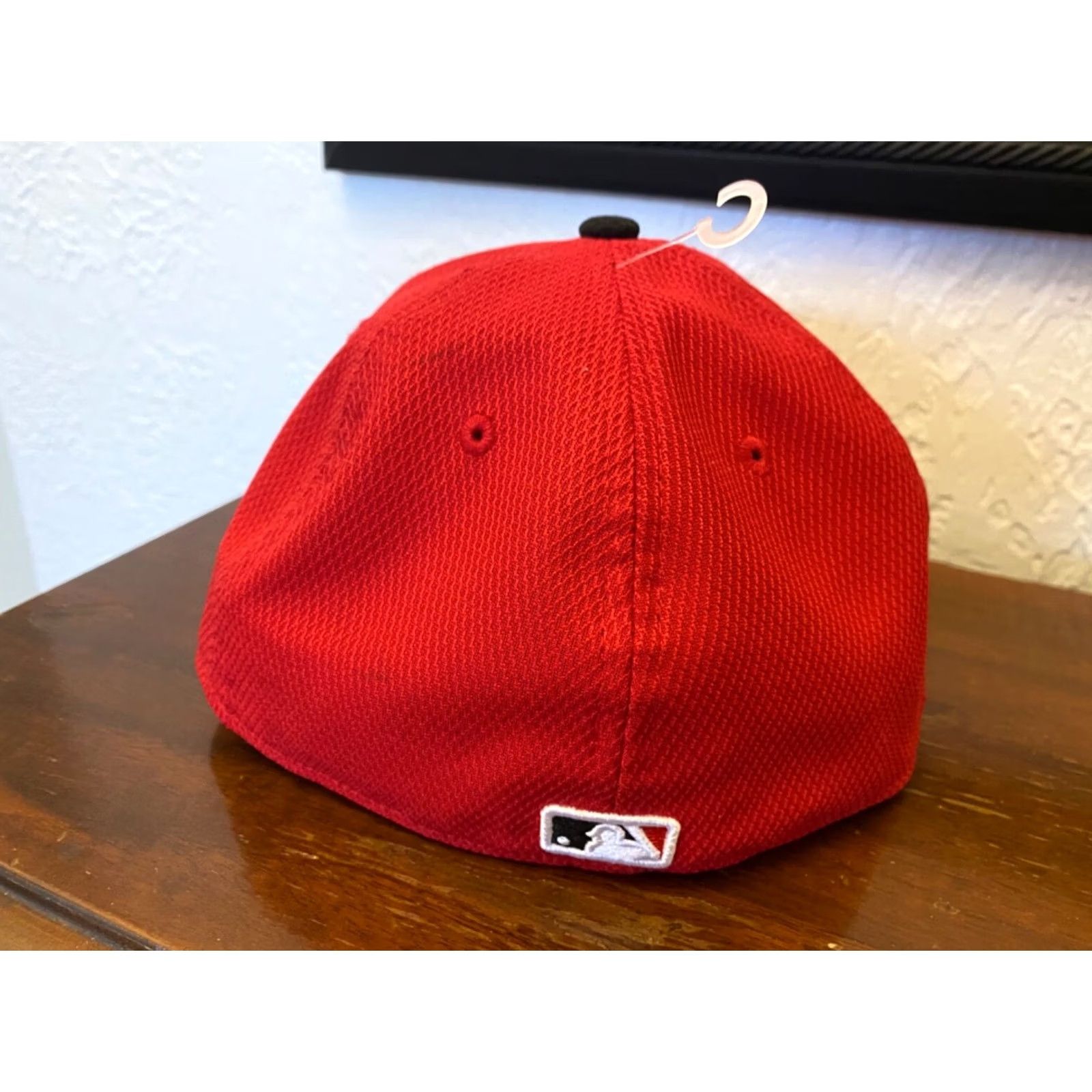 MLB VINTAGE Cincinnati Reds MLB Baseball Cap Hat 7 1/2 Red Blue 59Fifty Fitted United States Men Baseball Cap Mens Size ONE SIZE - 3 Thumbnail