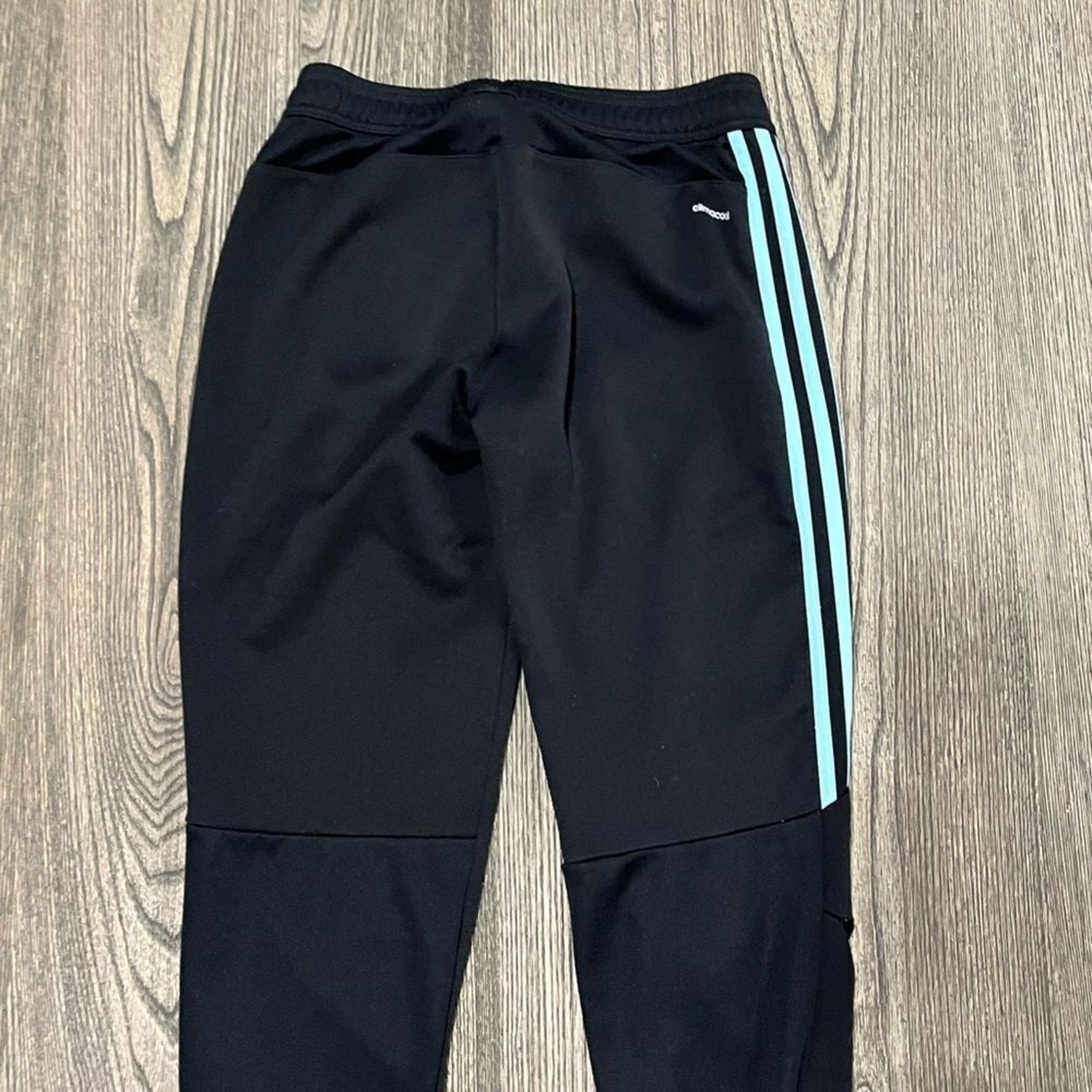 Adidas Adidas Climacool Track Pants Fleece Tapered Leg Elastic XS Size 24" / US 00 / IT 34 - 13 Thumbnail