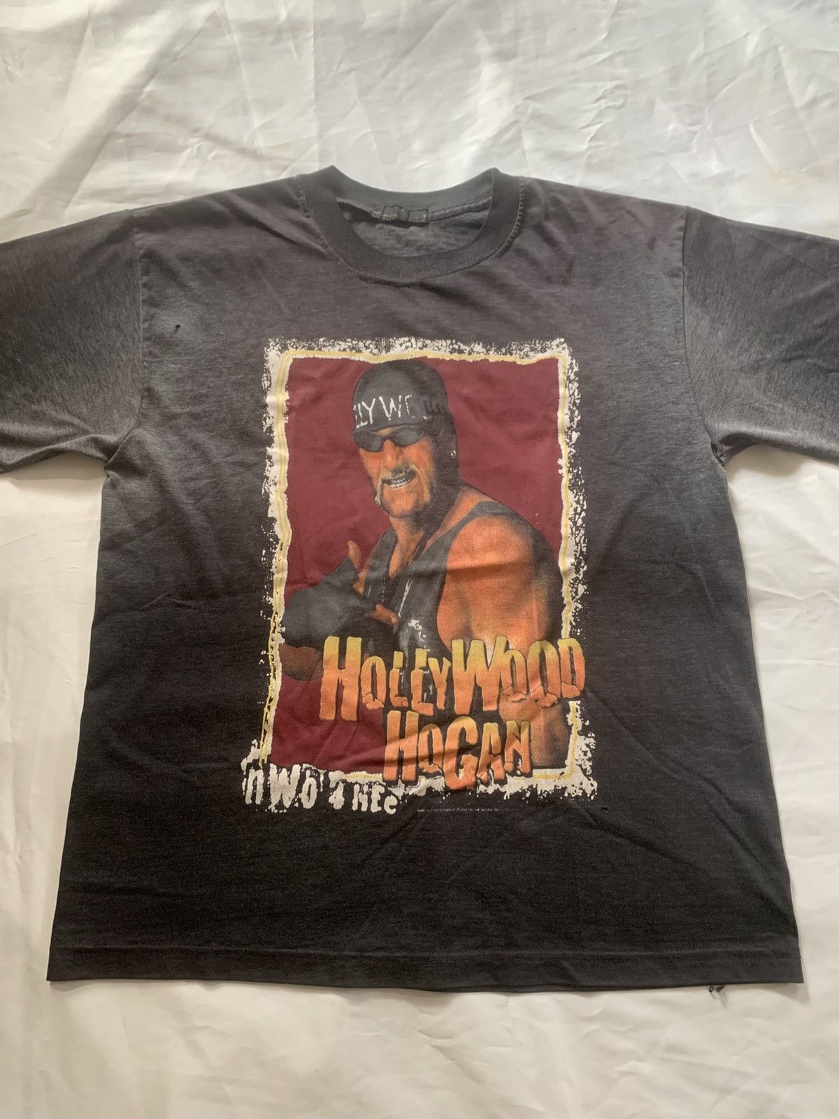 WCW/nWo Vintage WWE Rare Hulk Hogan Size US L / EU 52-54 / 3 - 2 Thumbnail