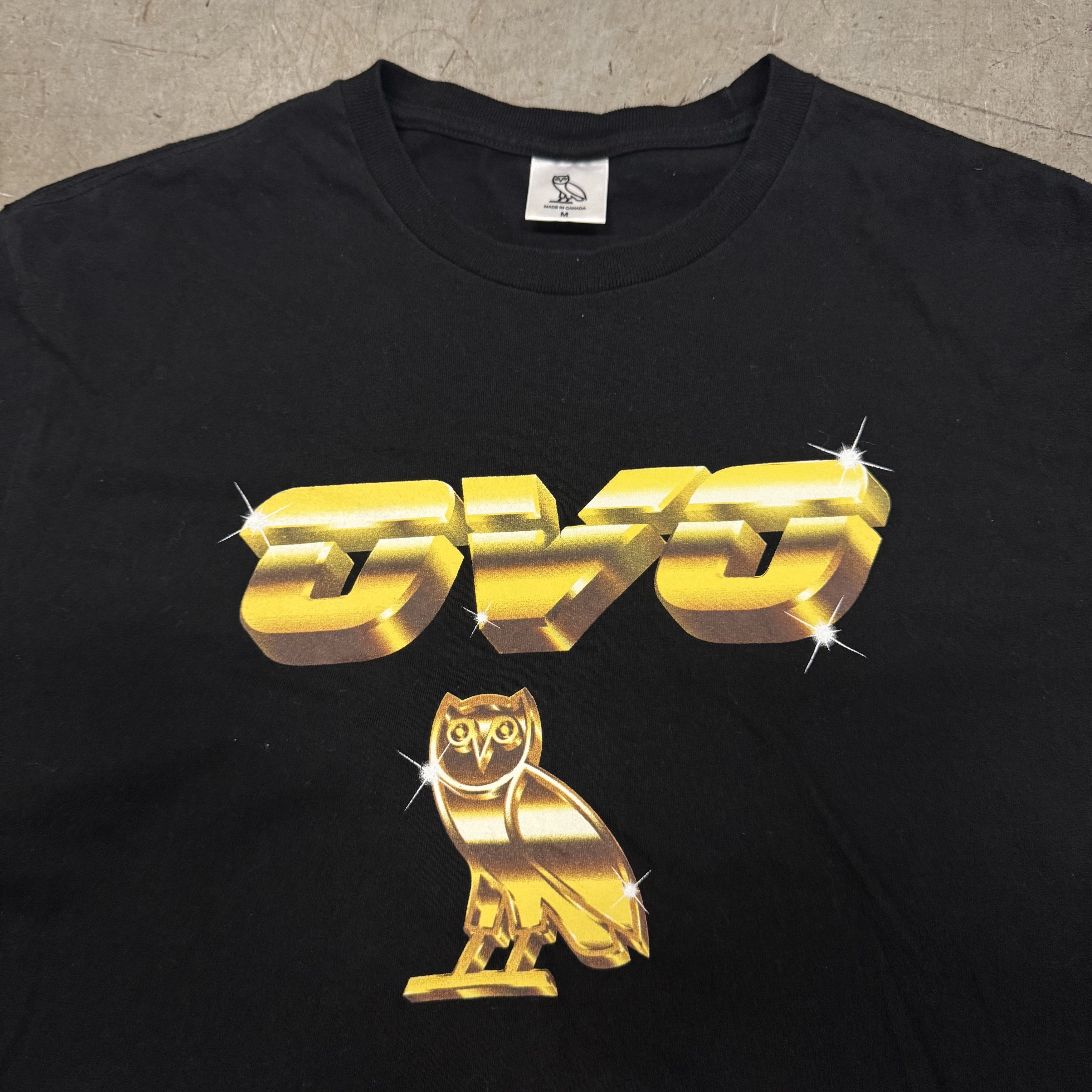 October's Very Own OVO Chrome Owl FW22 T Shirt Drake Graphic Streetwear Size US M / EU 48-50 / 2 - 2 Thumbnail