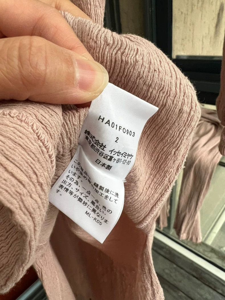 Issey Miyake Issey Miyake size:2 Pink pleated cardigan Size XS / US 0-2 / IT 36-38 - 4 Thumbnail