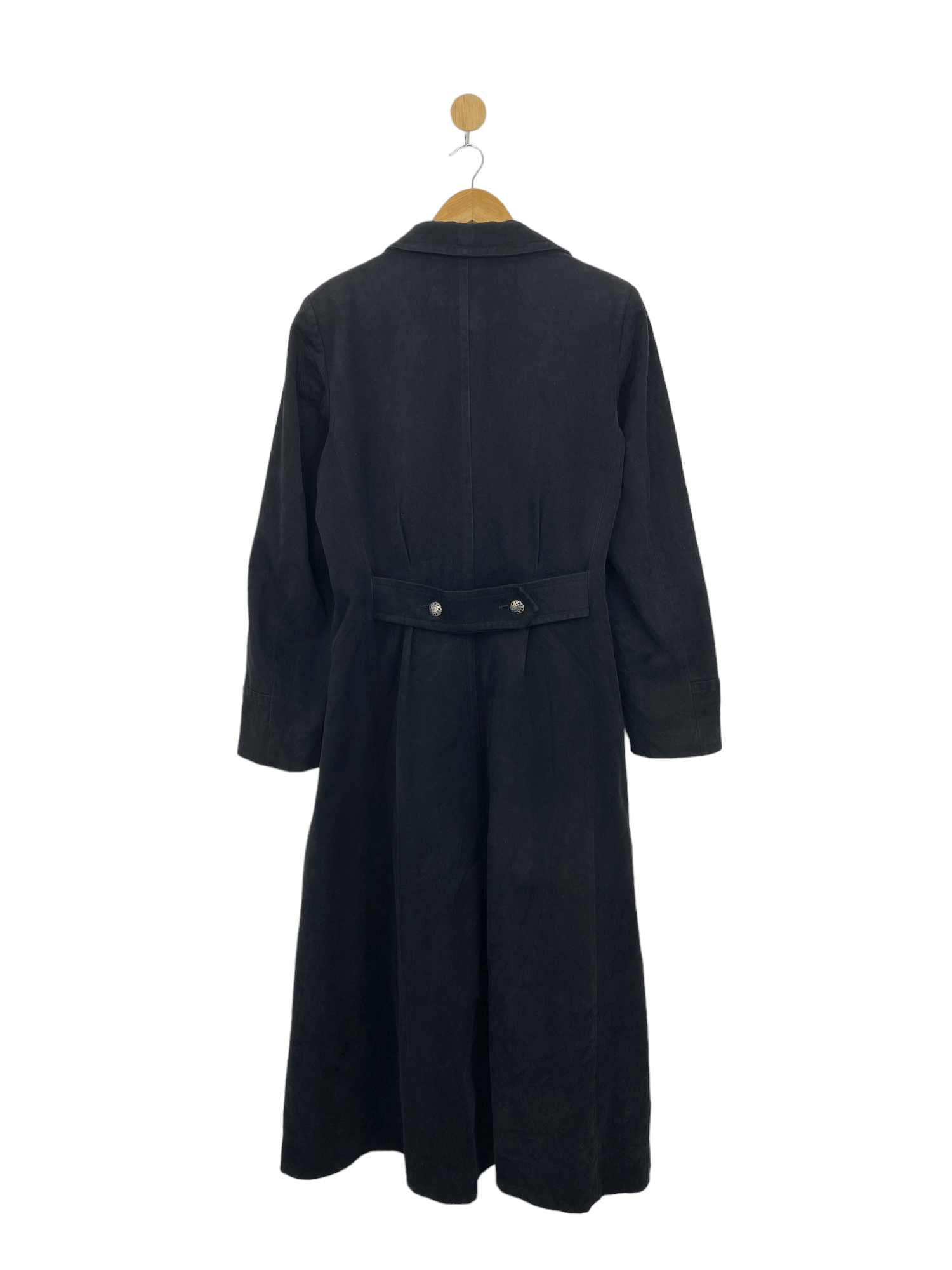 agnes b. Agnes B Paris Long Coat Black Made in France MJ0106Z Size US M / EU 48-50 / 2 - 3 Thumbnail