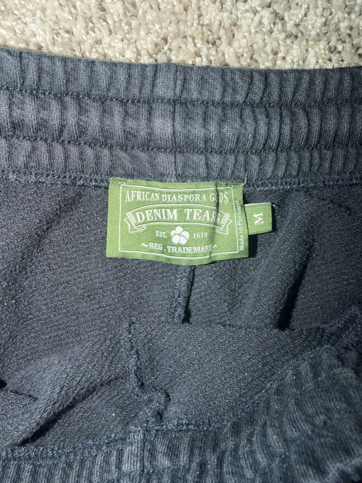 DENIM TEARS Denim Tears “ADG” Sweatpants Navy Size Medium Size US 32 / EU 48 - 2 Thumbnail
