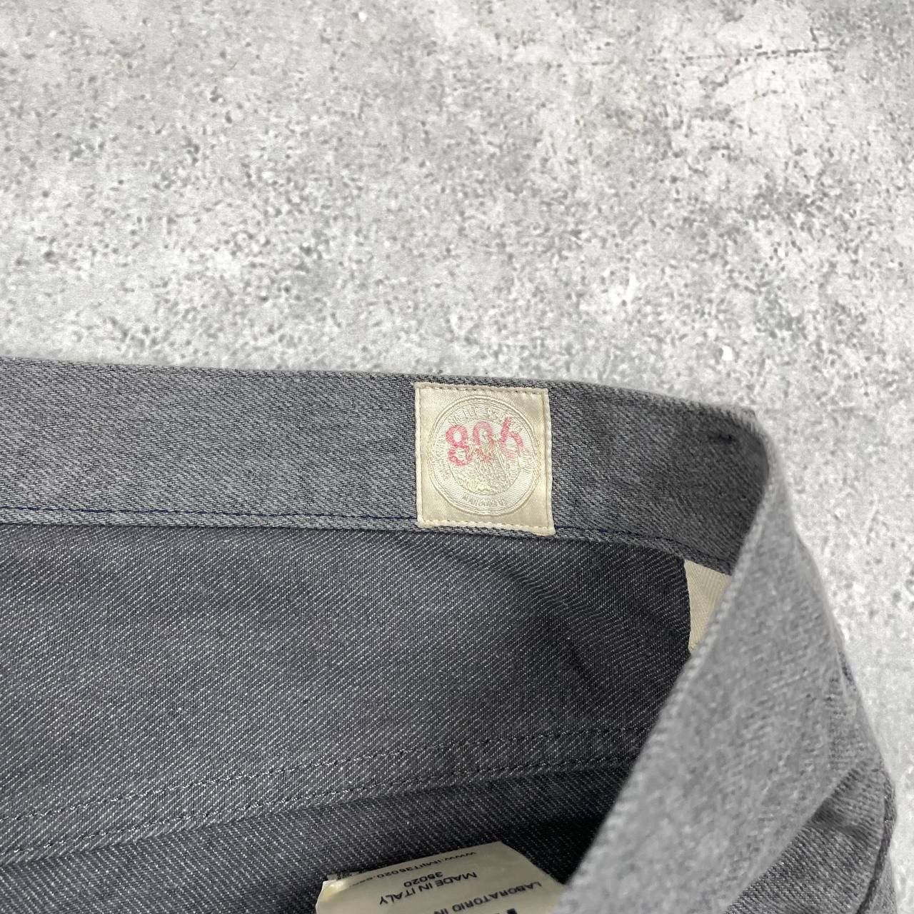 Other IMJIT 35020 Selvage Denim Jeans Gray Size W33 L36 Size US 35 - 18 Thumbnail