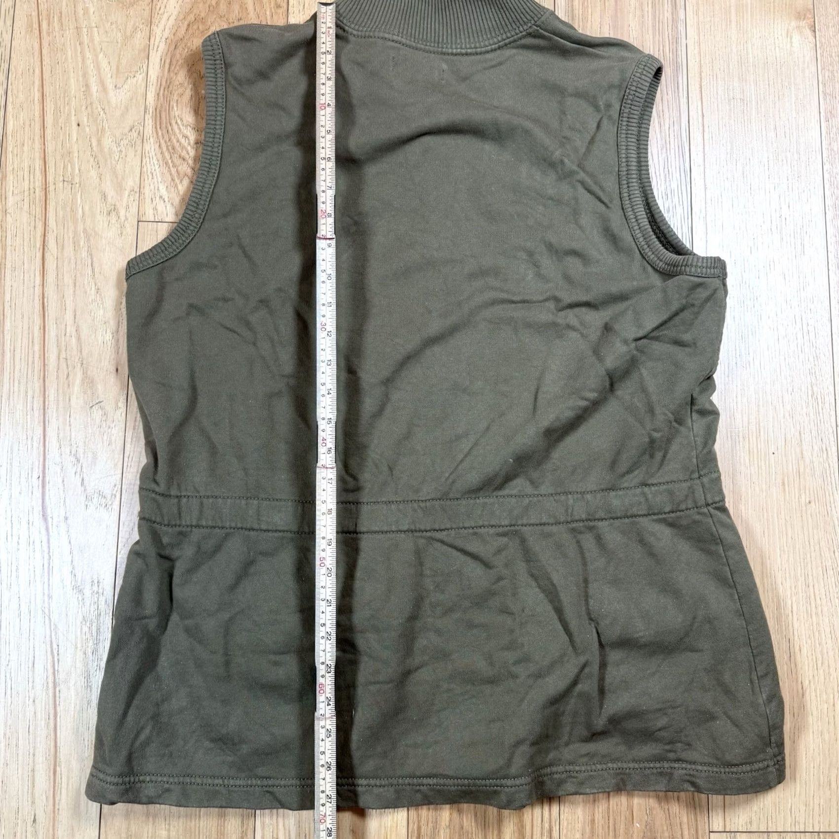 Olive Lauren Ralph Lauren Vest Full Zip Olive Green Womens XL Green Crown Crest vest XL Womens Full Zip Size XL / US 12-14 / IT 48-50 - 7 Thumbnail