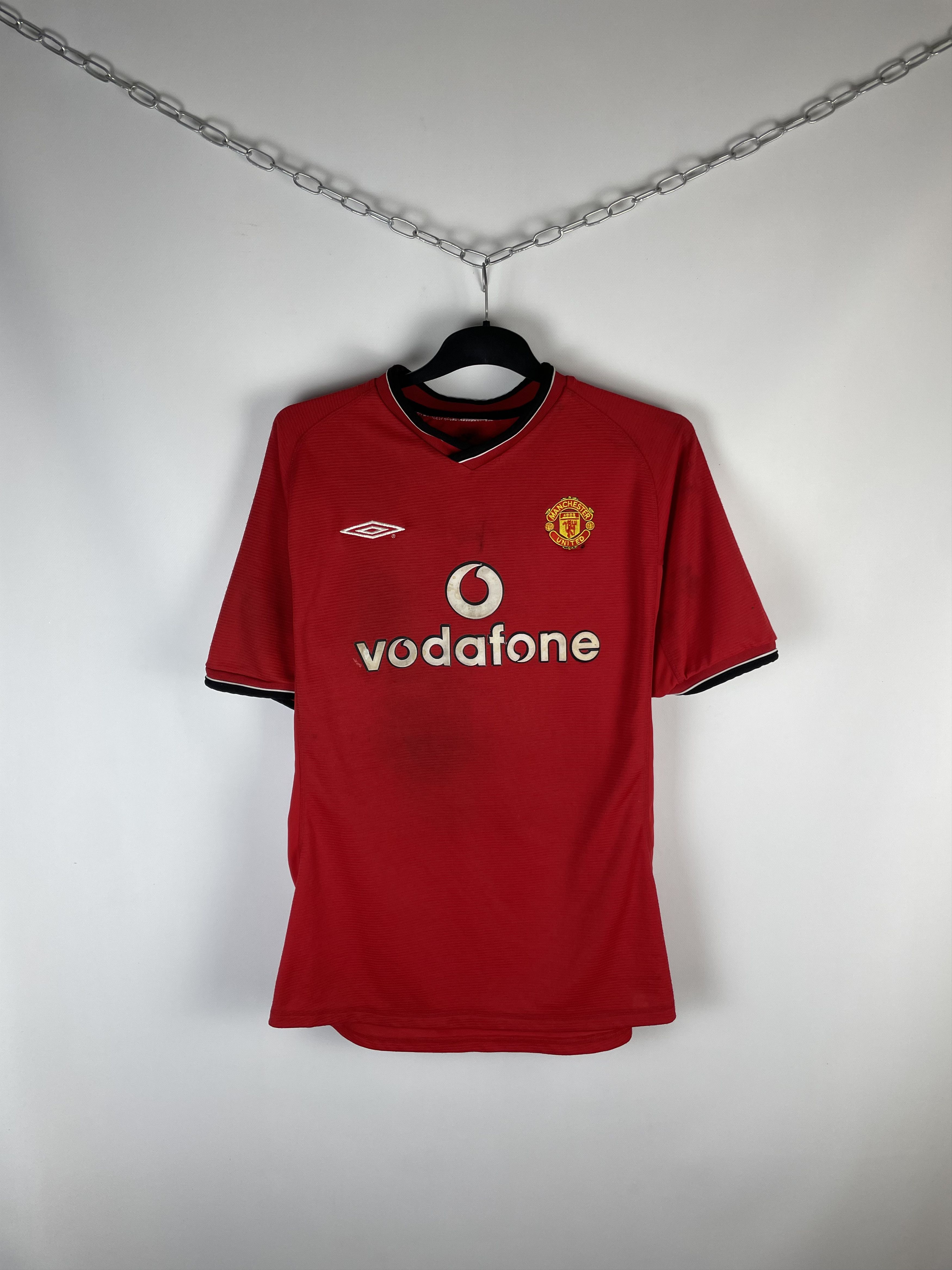 Umbro Umbro Manchester United 2000/2001 Home Kit Soccer Jersey Size US L / EU 52-54 / 3 - 1 Thumbnail