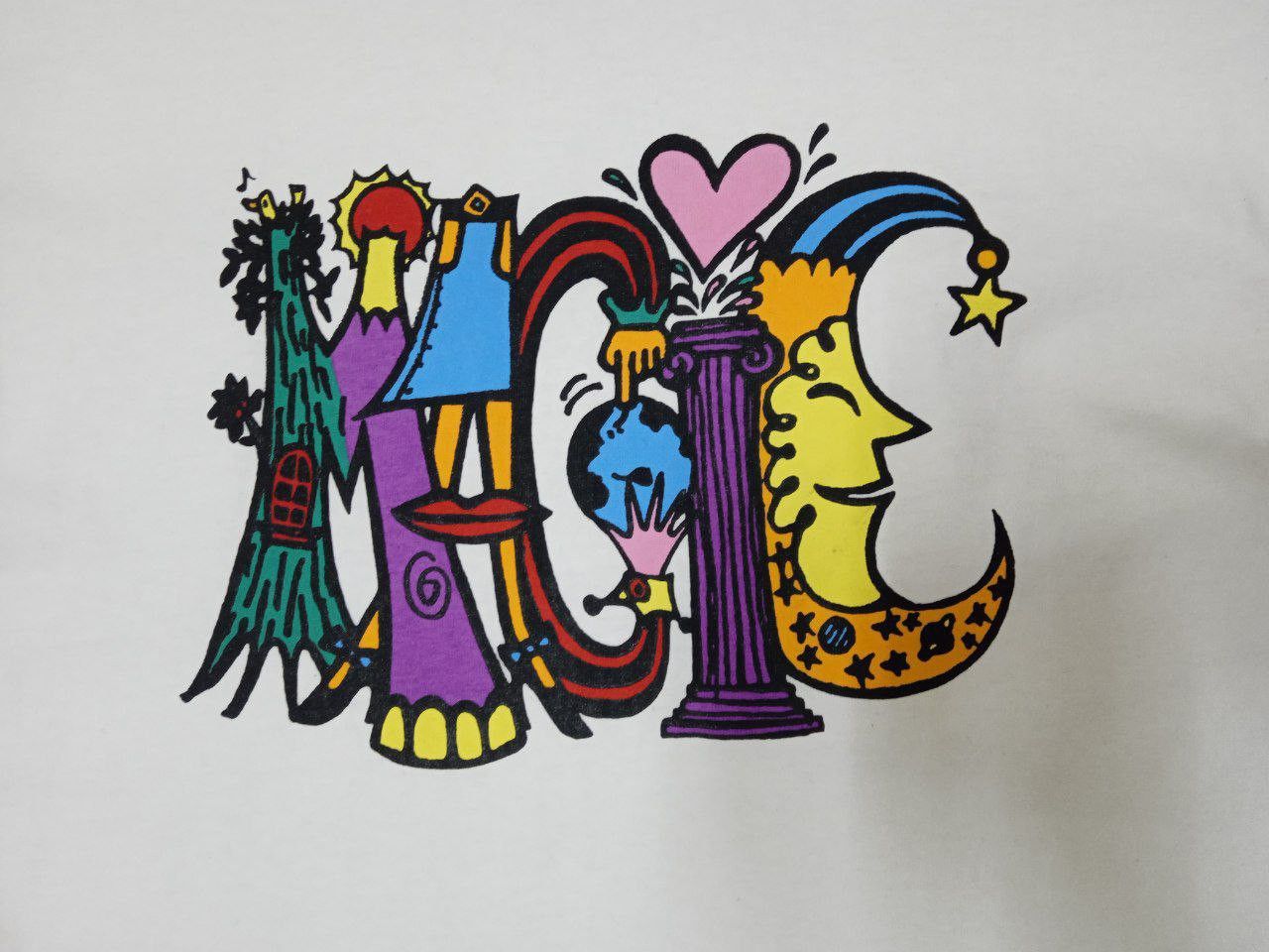 Other rare vintage 90s t shirt Size US L / EU 52-54 / 3 - 3 Thumbnail
