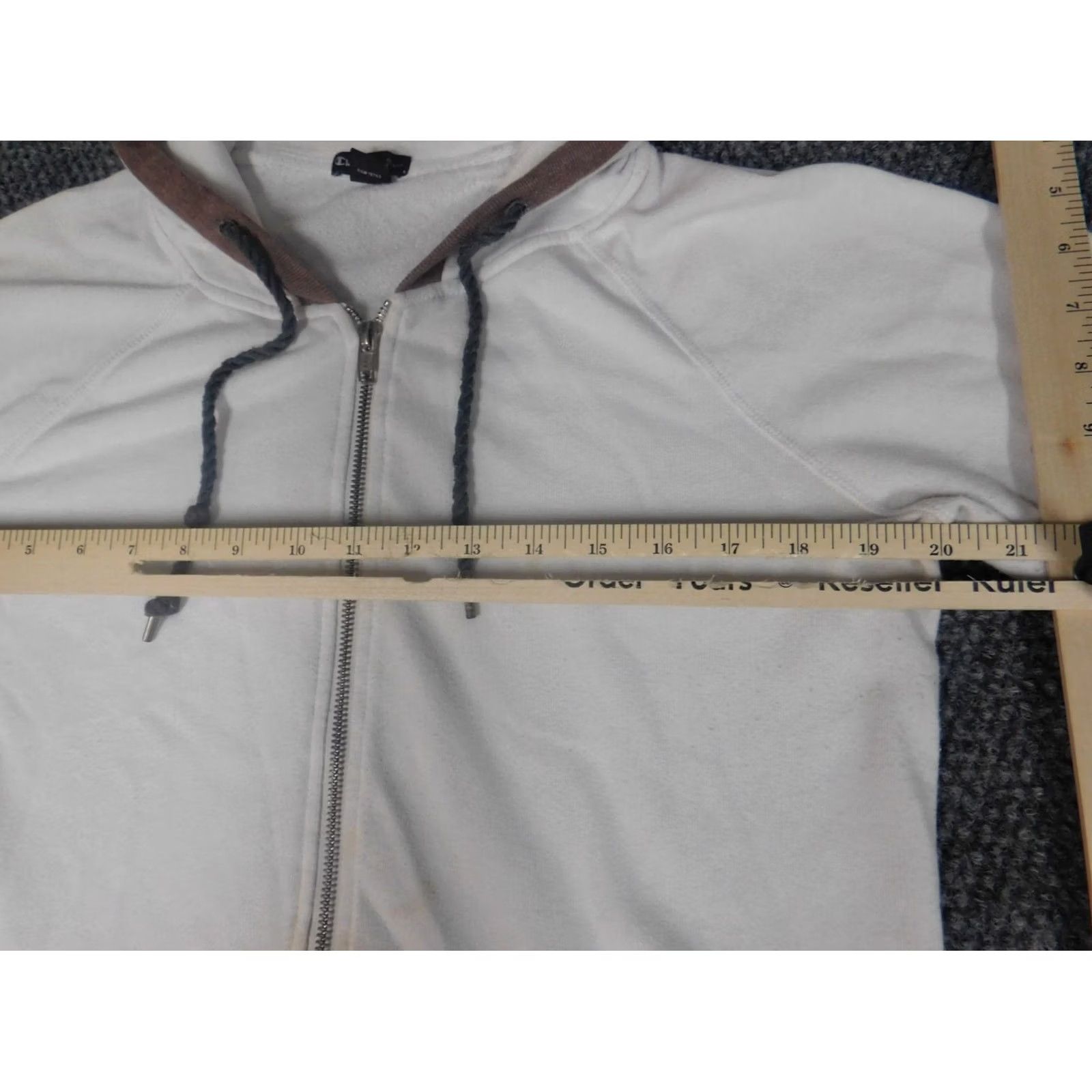 Champion Champion Womens Hoodie L gray pullover full zip Mock Neck Activewear Long Sleeve Regular Fit Sweatshirt Size L / US 10 / IT 46 - 7 Thumbnail