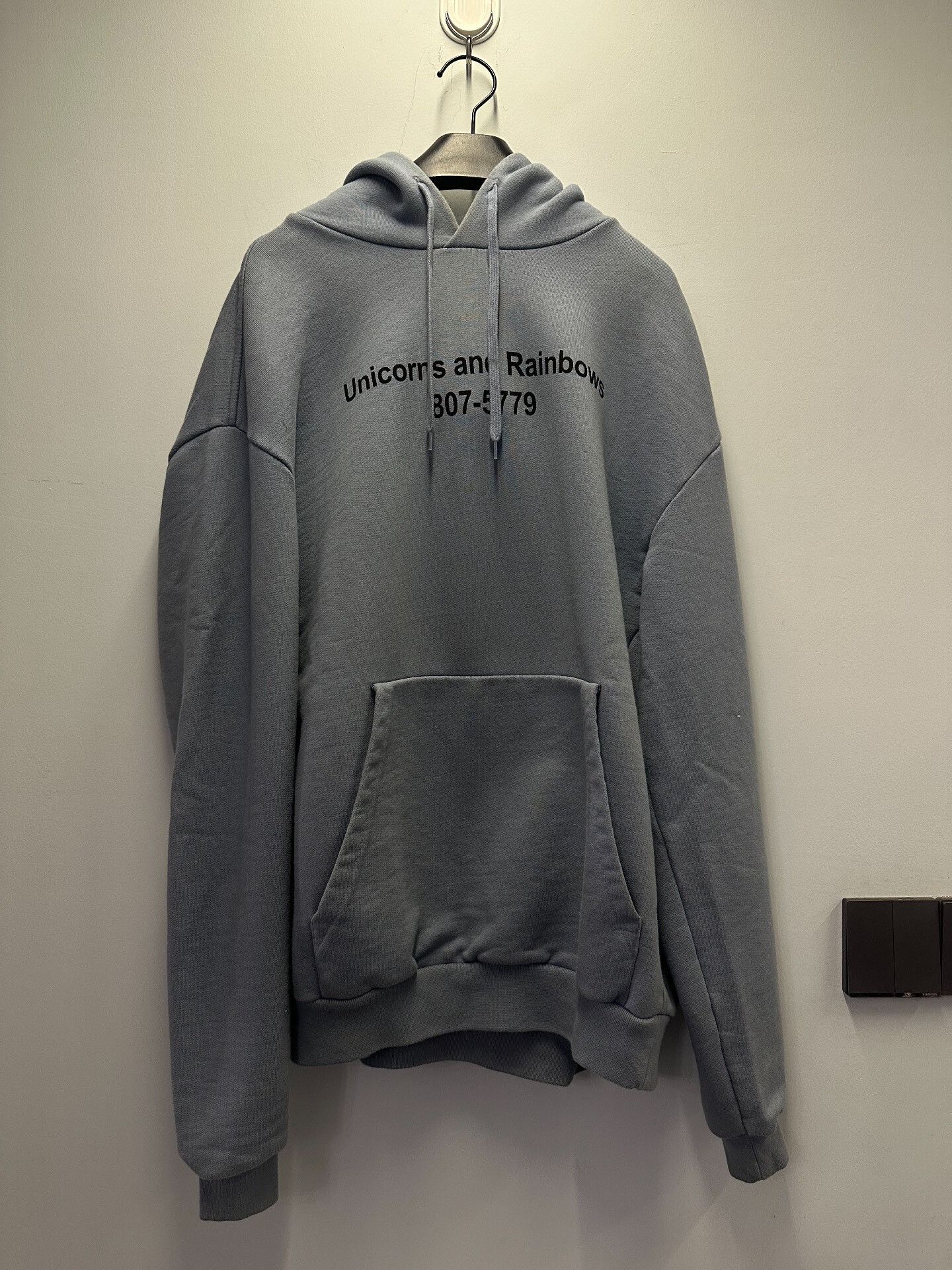 Vetements Vetements Blue Unicorn Unisex Sweater Size XS / US 0-2 / IT 36-38 - 1 Thumbnail