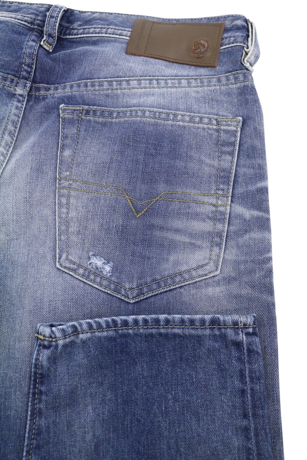 Diesel BUSTER 0848I W30/L34 Blue Faded Regular Slim Jeans 89065 Size US 30 / EU 46 - 5 Thumbnail