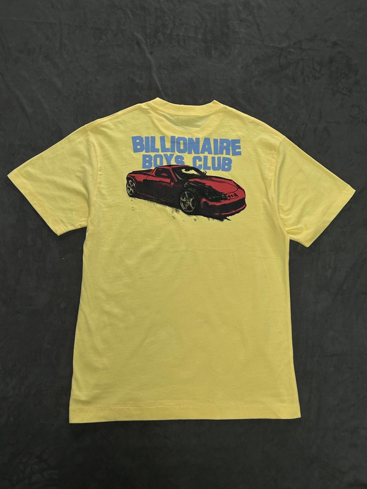 Billionaire Boys Club Rare Billionaire Boys Club BBC Supercar T-shirt Yellow Large Size US L / EU 52-54 / 3 - 1 Thumbnail