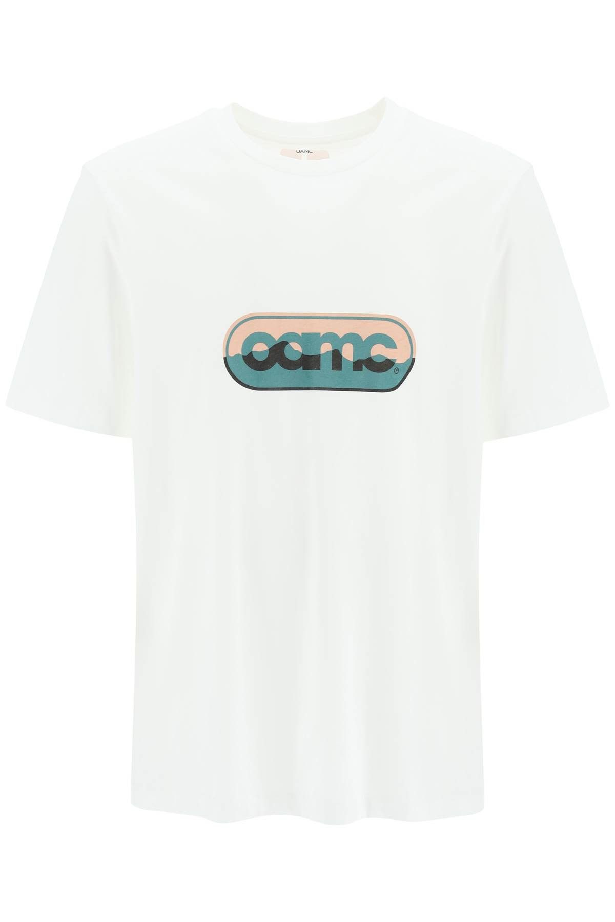 Oamc Oamc logo print t-shirt | Grailed