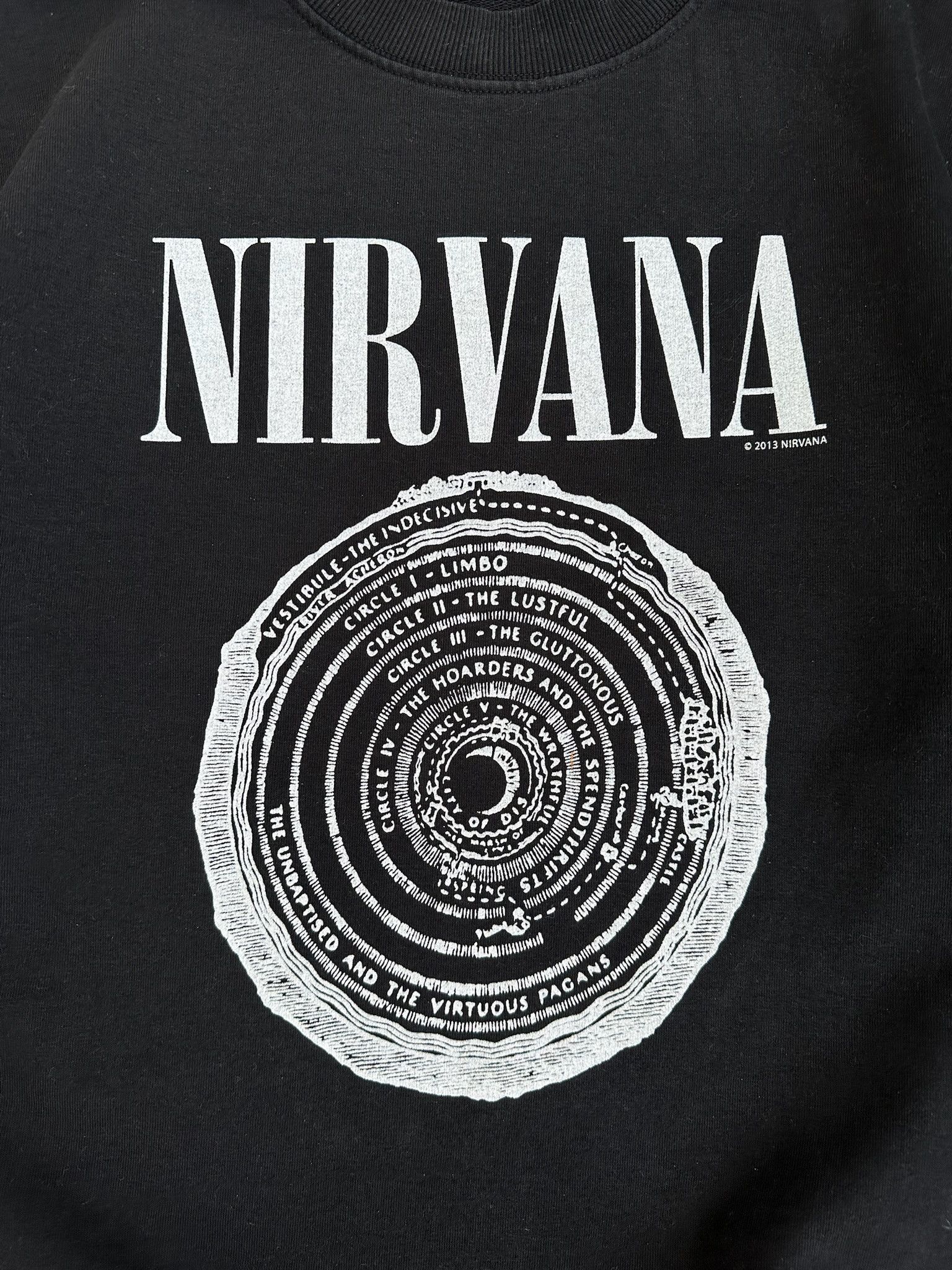 Band Tees NIRVANA sweatshirt vestibule Size US L / EU 52-54 / 3 - 10 Thumbnail