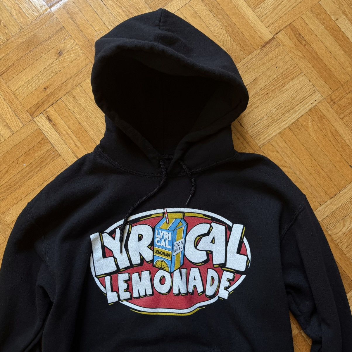 Lyrical Lemonade Lyrical Lemonade "Everyday Essentials" Black Hoodie size S Size US S / EU 44-46 / 1 - 2 Thumbnail