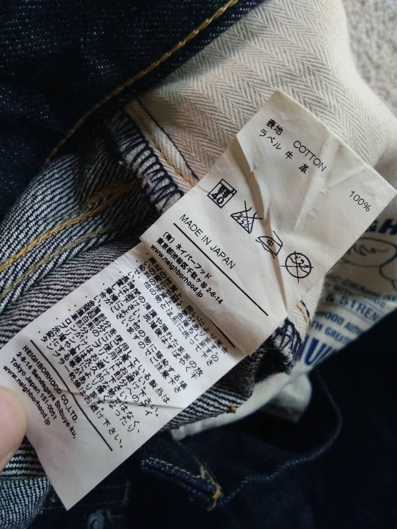 Kapital NEIGHBORHOOD SELVEDGE JEANS JAPANESE DESIGNER DENIM Size US 32 / EU 48 - 15 Thumbnail