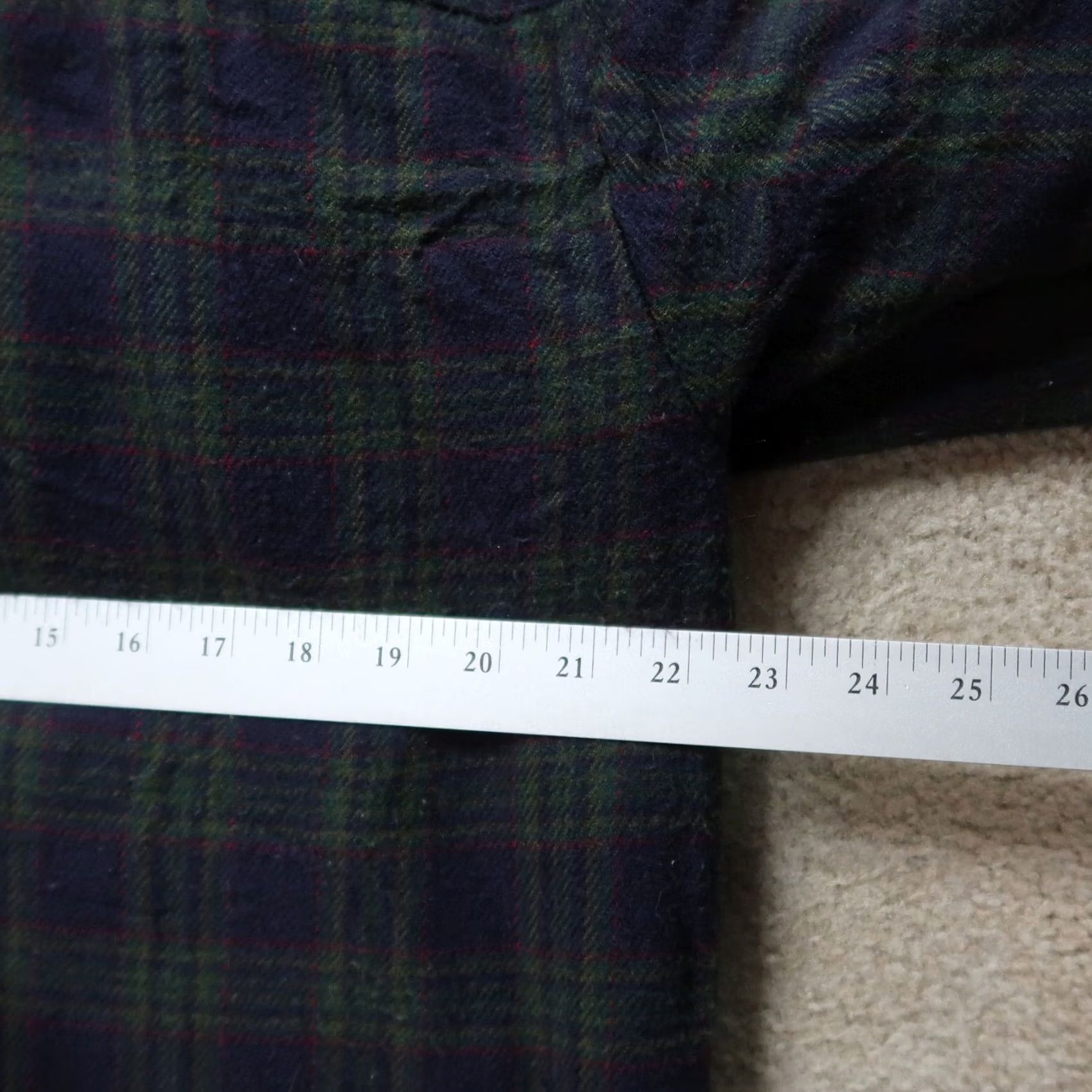 Vintage VINTAGE Mountain Club Shirt Jacket Flannel Lined Plaid Cowboy Western Button-Up Large Mens Blue Size US L / EU 52-54 / 3 - 7 Thumbnail