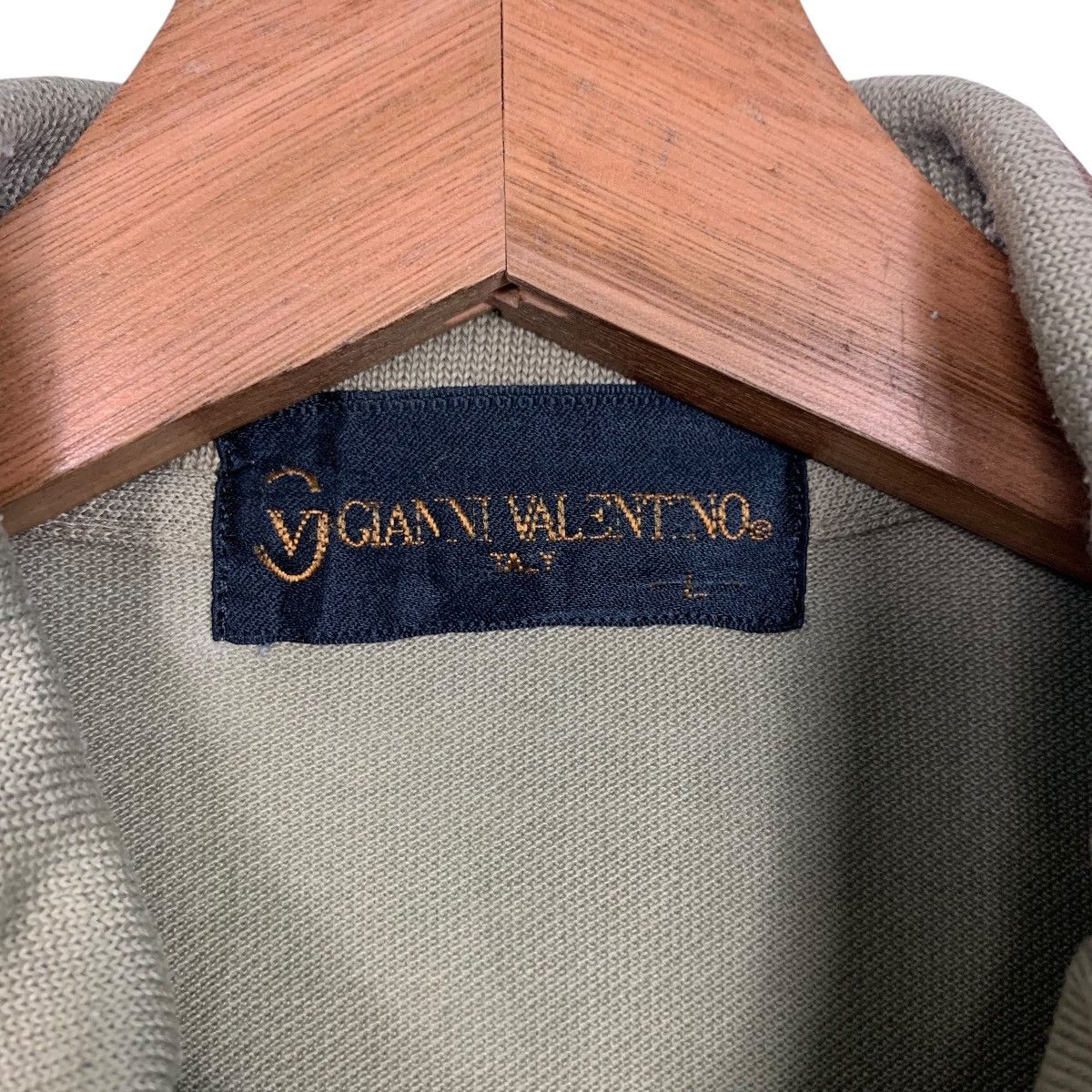 Gianni Valentino 90’s GIANNI VALENTINO Classic Long Sleeve Polos #2607-C117 Size US L / EU 52-54 / 3 - 13 Thumbnail