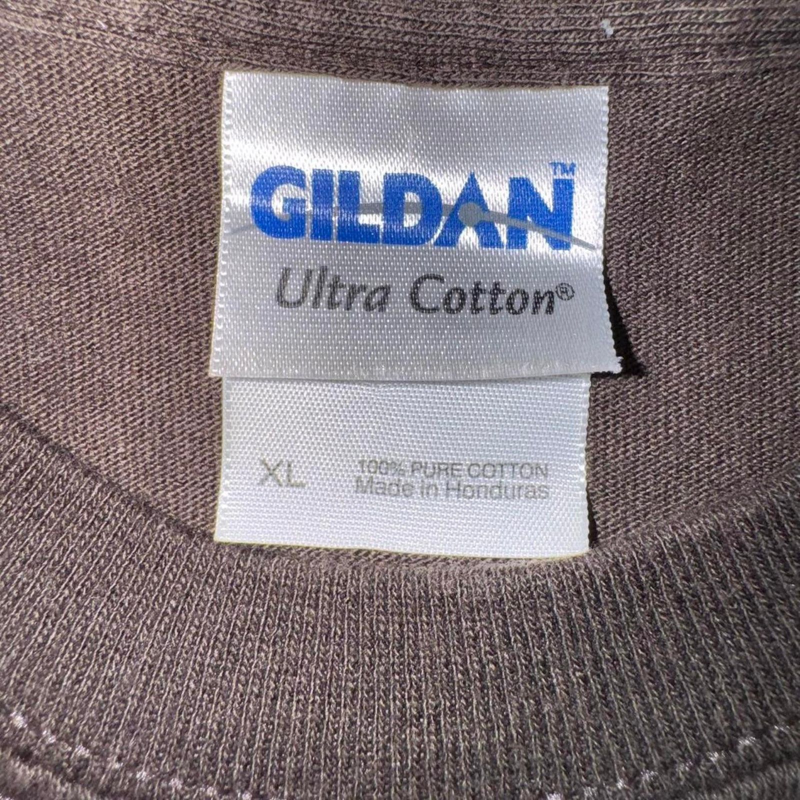 Gildan Vintage y2k branson missouri boots guitar 2000s brwn t-shirt Size US XL / EU 56 / 4 - 4 Thumbnail