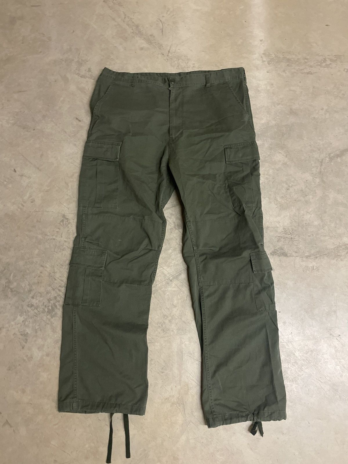 Vintage Vintage Military Surplus Quad Cargo Trousers Size US 36 / EU 52 - 1 Thumbnail