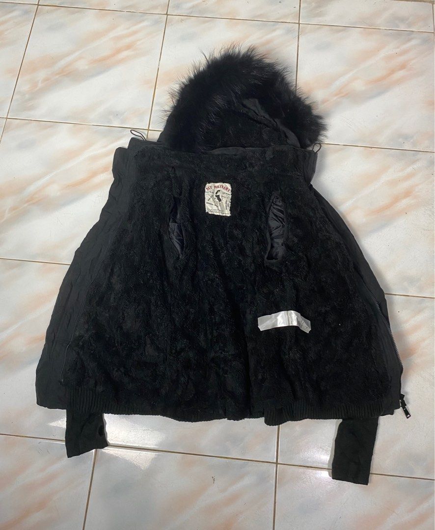 If Six Was Nine × Japanese Brand × Le Grande Bleu (L.G.B.) Japanese Bomber retro punk Fur jacket Size US M / EU 48-50 / 2 - 4 Thumbnail