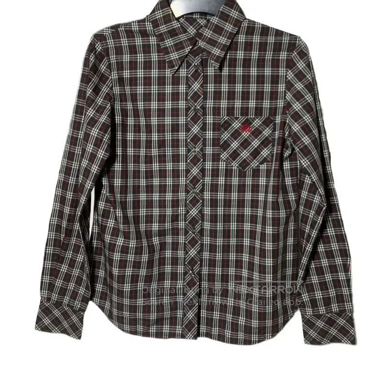 【Digtal】BURBERRY BLACKLABEL Burberry × Designer 2000s Burberry Black Label Digital Camo Shirt