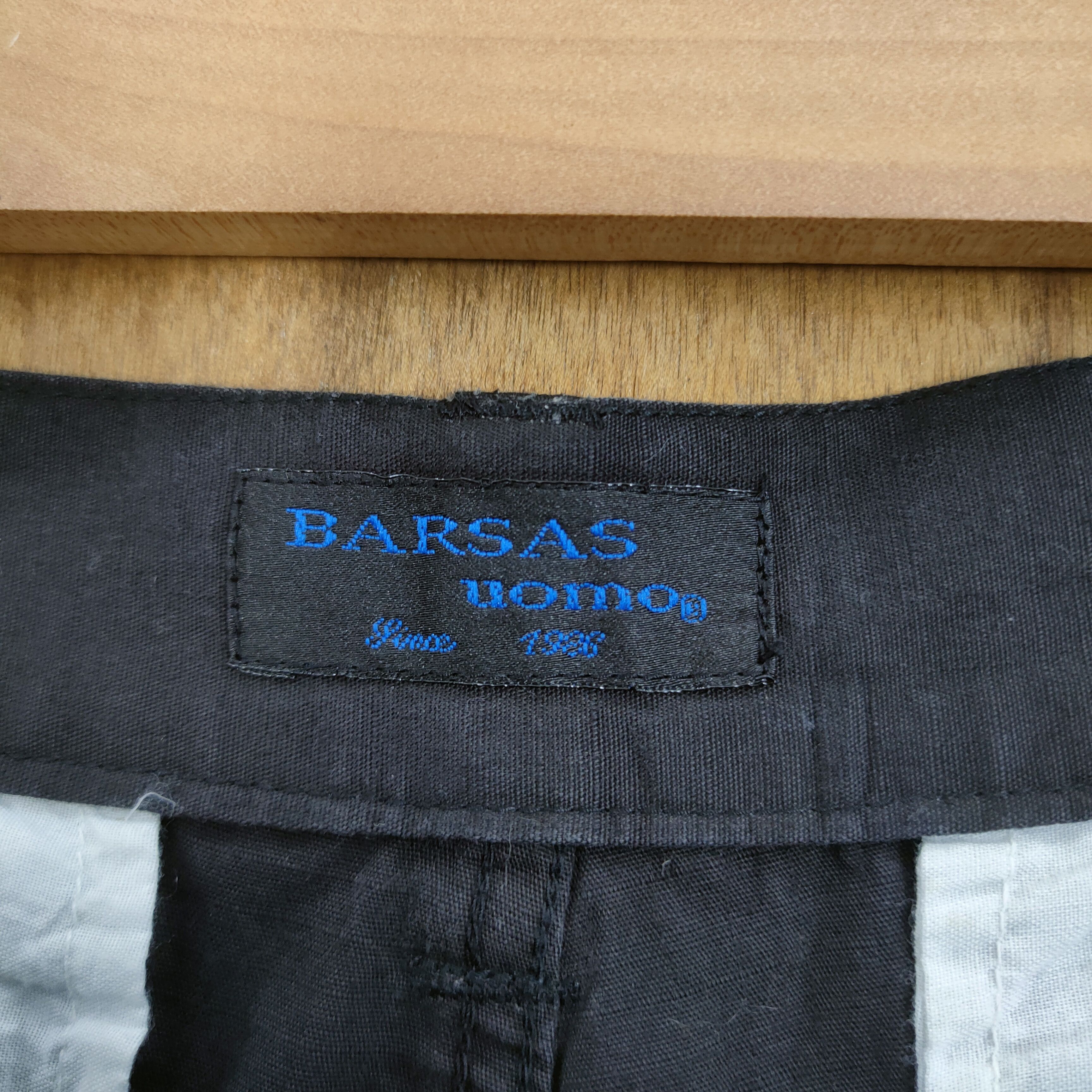 Japanese Brand BARSAS RIPTOP BLACK CARGO PANTS Size US 30 / EU 46 - 14 Thumbnail