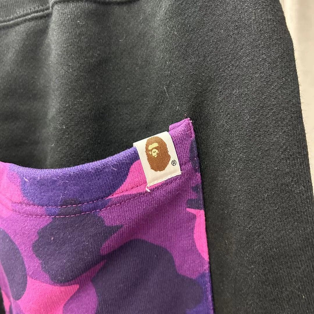Bape SHARK SWEAT PANT Size US 34 / EU 50 - 4 Thumbnail