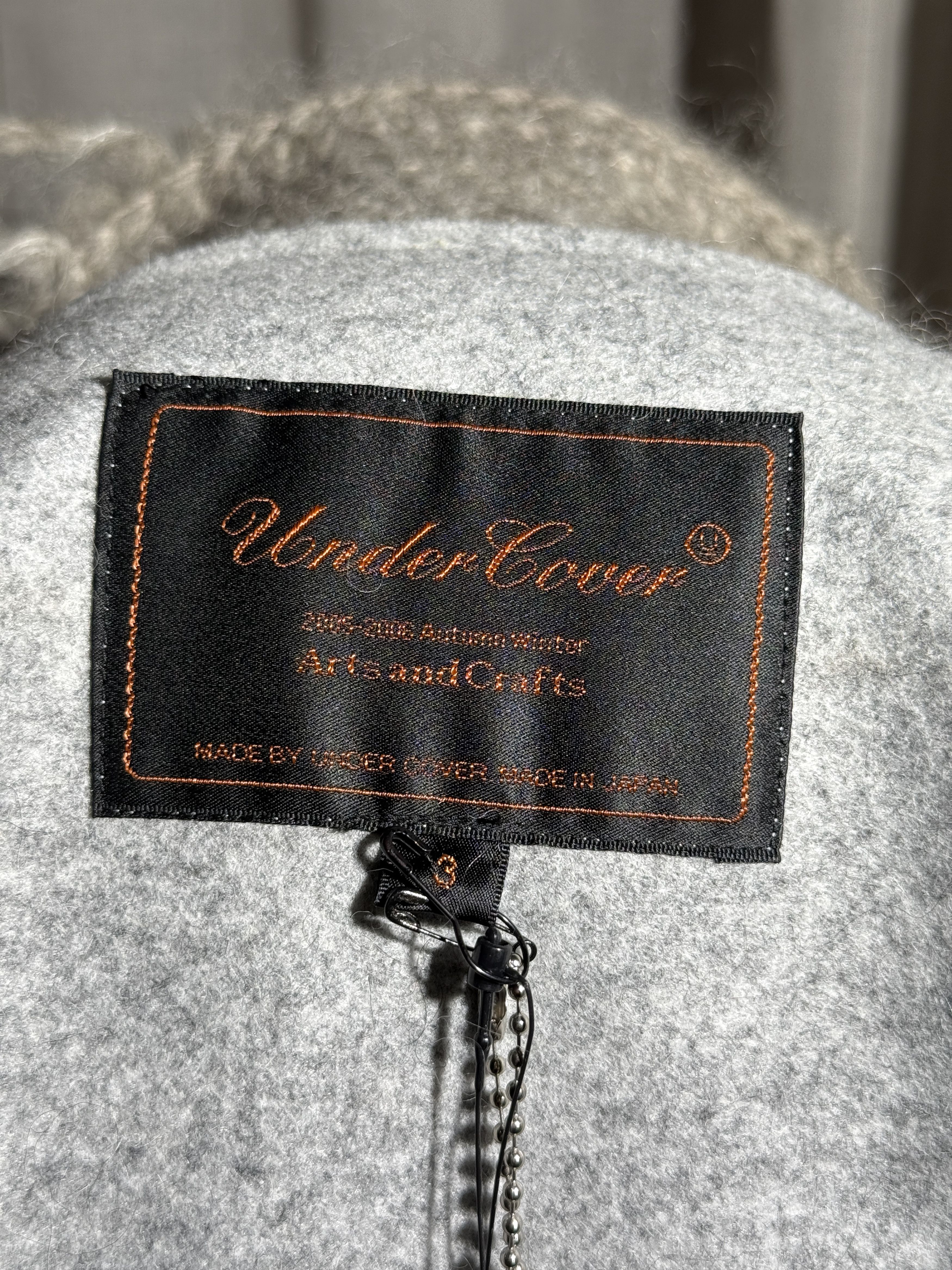 Undercover Undercover AW05 fur collar jacket Size US M / EU 48-50 / 2 - 5 Thumbnail