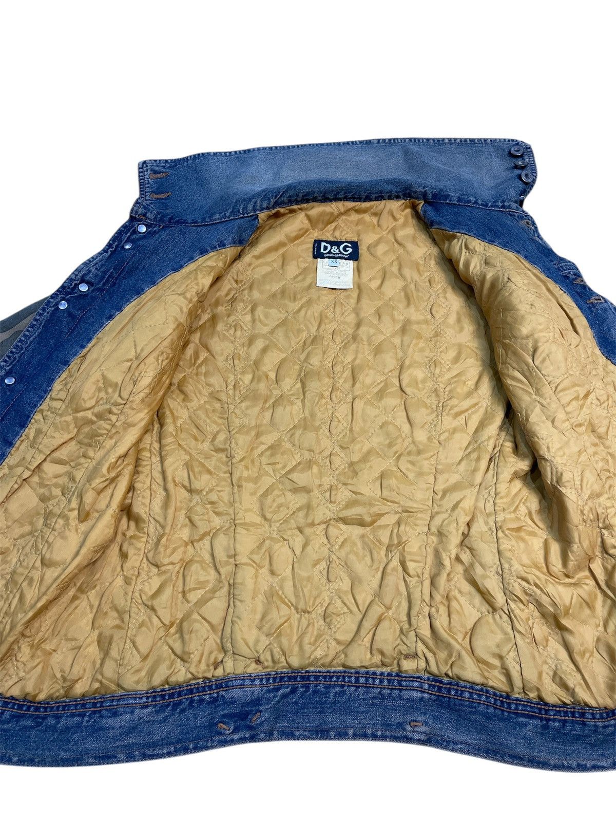 Dolce & Gabbana Dolce & Gabbana 00's Camo Denim Jacket Size US XS / EU 42 / 0 - 6 Thumbnail