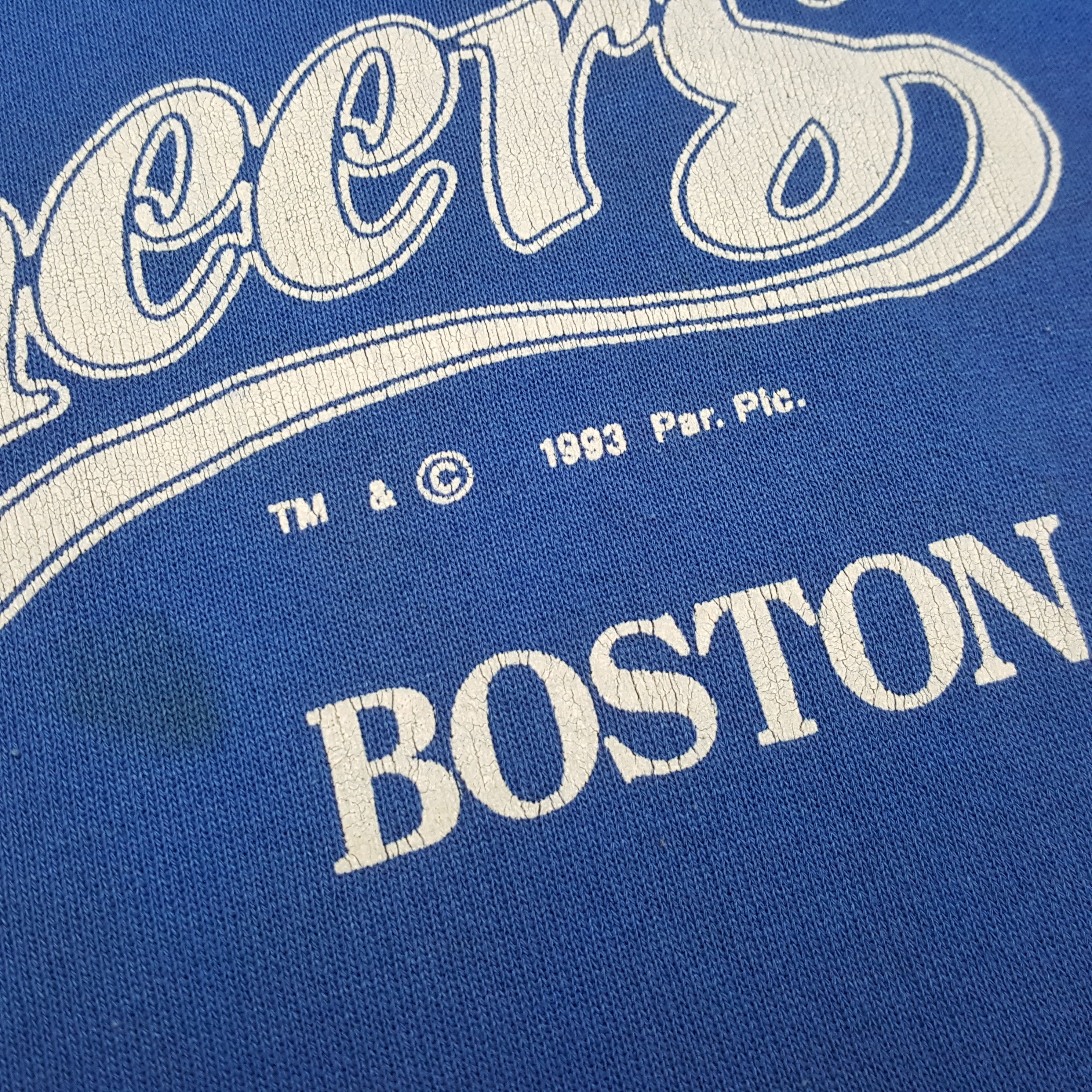 Vintage Vintage CHEERS BOSTON American Movies Promo Sweatshirts Size US M / EU 48-50 / 2 - 7 Thumbnail